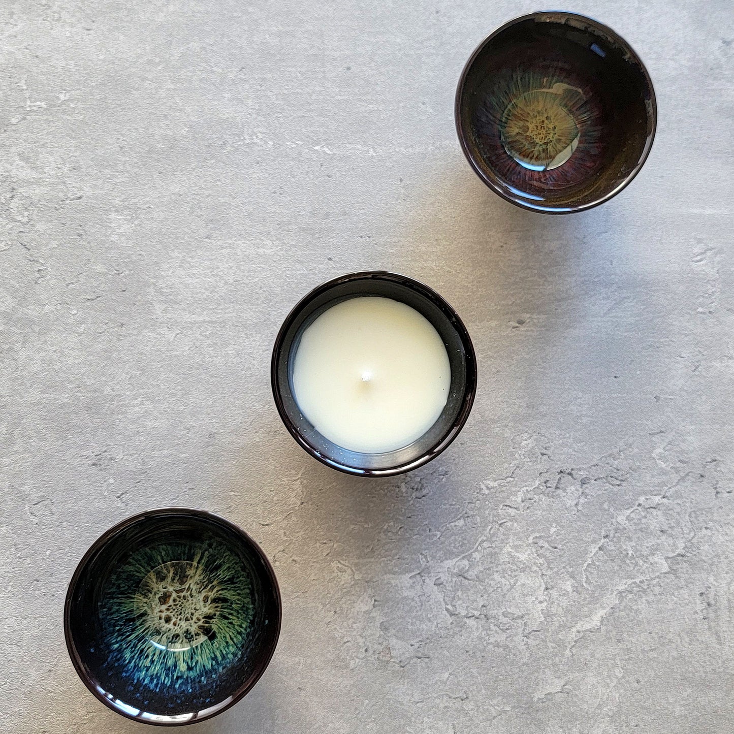 Glazed Teacup Candle