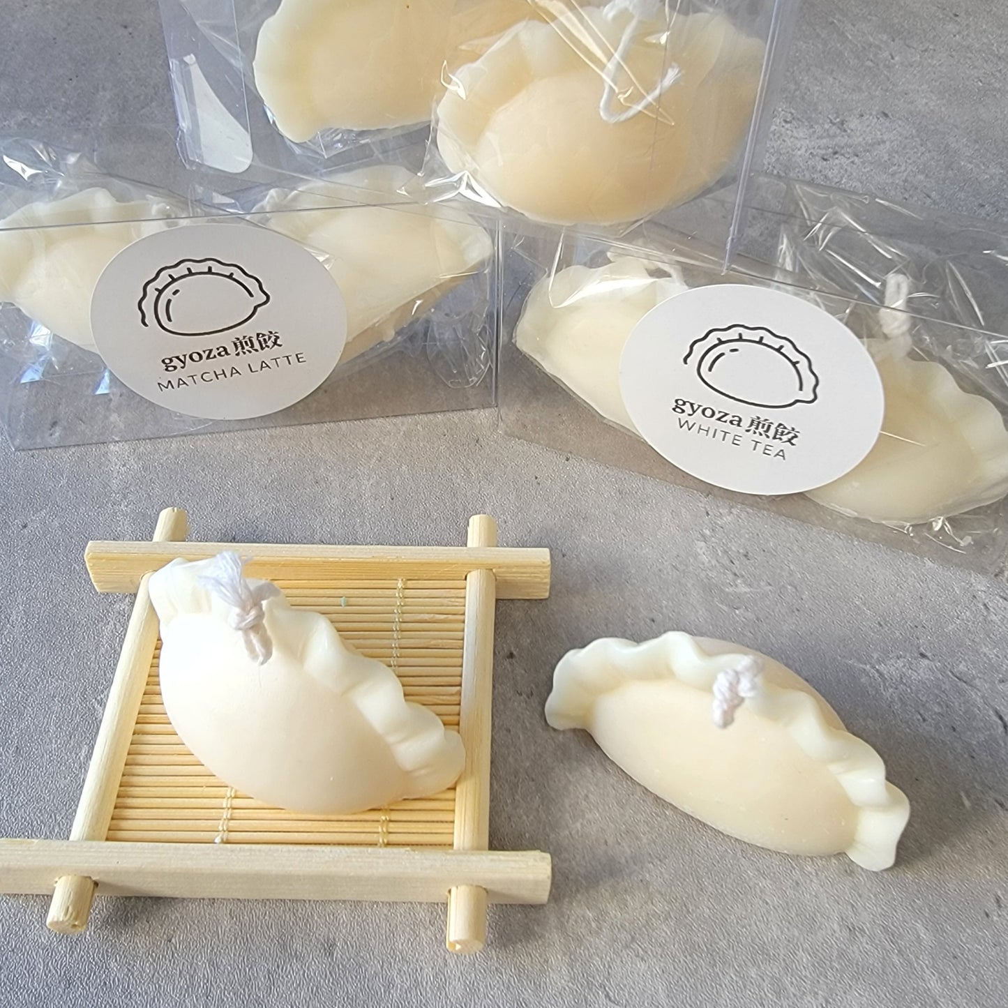 Gyoza Shaped Soy Candle Gift Set